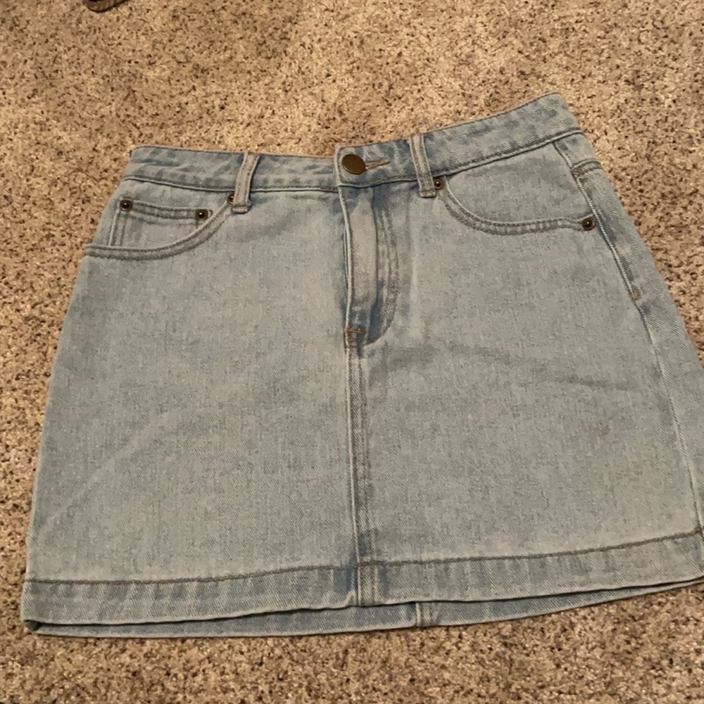 Blue Jean mini skirt